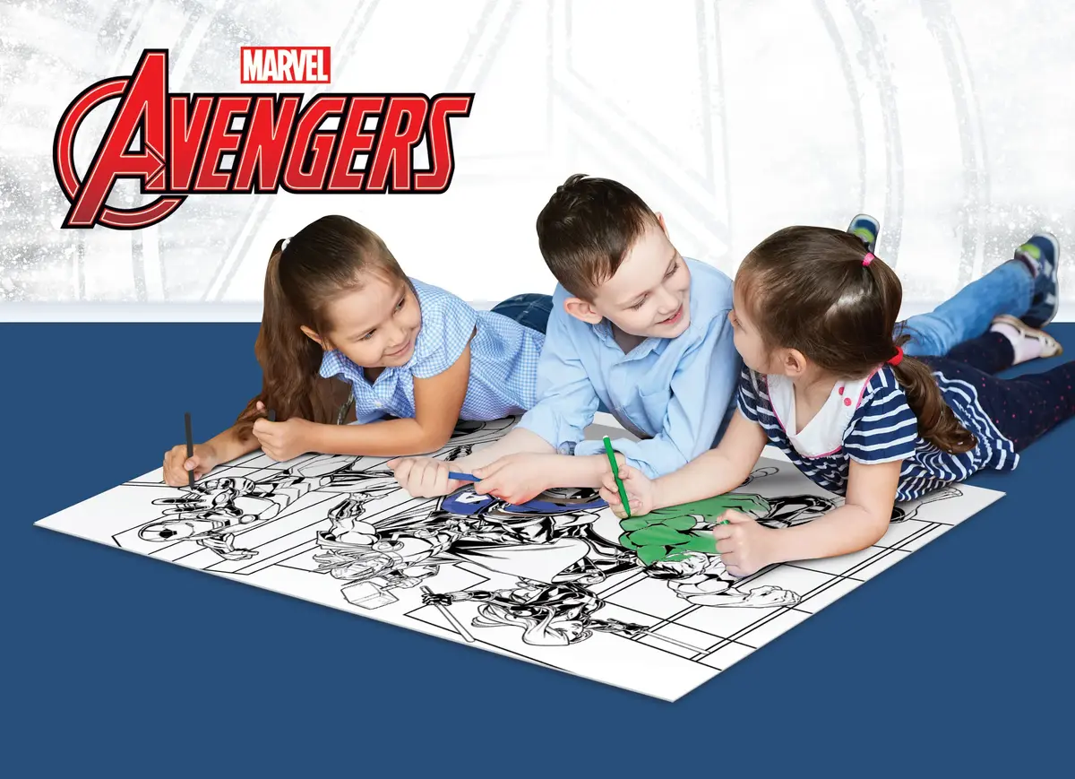 Lisciani Marvel Maxifloor 150 деталей пазл Photo 4