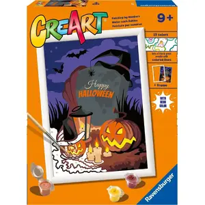Ravensburger CreArt для детей: набор для творчества «Хэллоуин», творческая поделка