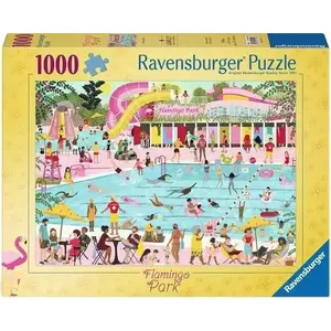 Пазл Ravensburger Park Flamingo, 1000 деталей