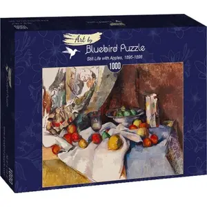 Puzzle Bluebird Puzzle 1000 gab. — Paul Cézanne “Klusā daba ar āboliem” (443097)