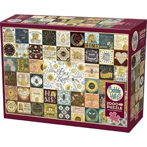 Jigsaw Puzzle Cobble Hill Puzzle 2000 Bądź cooUL G3 — 2000 pieces, standard cardboard