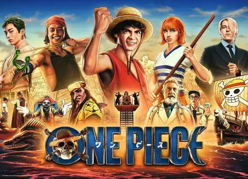 Ravensburger 500 gab. One Piece puzle Photo 2