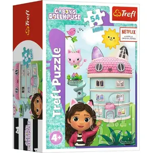 Puzzle TREFL 19776 — 54 pieces mini puzzle featuring Gabi character