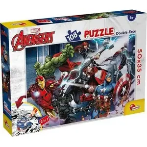 Puzzle Lisciani Marvel Puzzle DF Plus 108 pieces Avengers