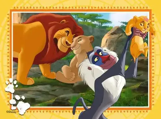 Puzle Ravensburger The Lion King — 12 gab. Photo 3