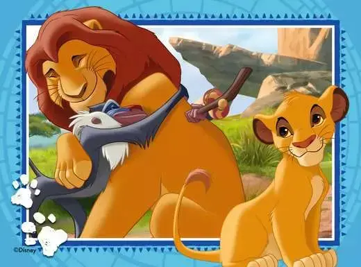 Puzle Ravensburger The Lion King — 12 gab. Photo 4