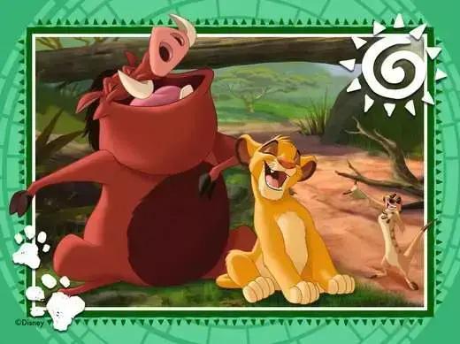 Puzle Ravensburger The Lion King — 12 gab. Photo 5