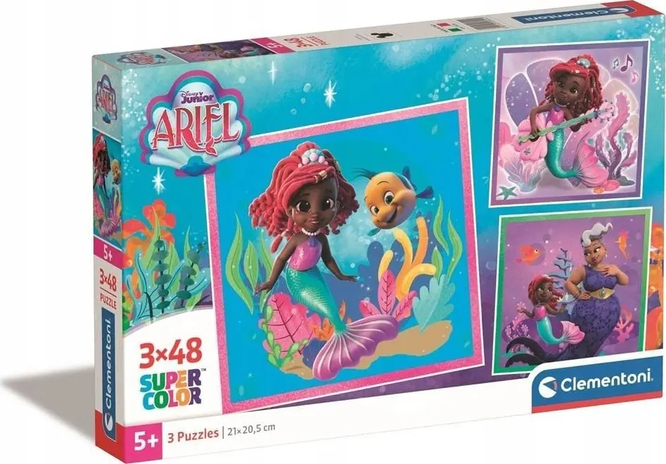 Clementoni Disney Ariel Super Color puzle