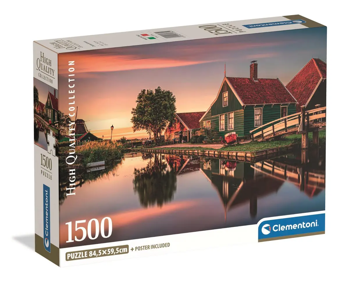 Clementoni 31734 Compact Zaanse Schans puzle