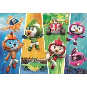 Пазл Clementoni Top Wing 104 детали — мультфильмы, ширина 485 мм, для 6–8 лет