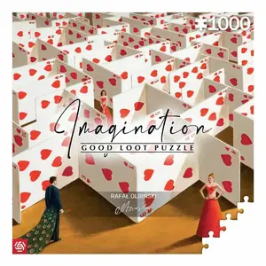 Saliekamā puzle Good Loot Cenega Imagination 1000 gab., platums 683 mm, mākslas žanrs