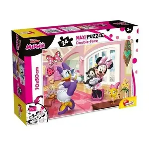 Puzzle Lisciani Supermaxi 24 Minnie – 24-piece children's jigsaw, ages 3–6