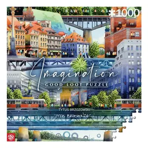Puzle Good Loot Cenega Imagination 1000 daļas, mākslas žanrs, platums 680 mm