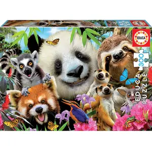 Пазл Educa Borras 300 элементов — Black-Eyed Friends Selfie, 8–11 лет
