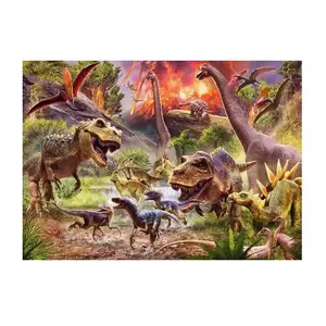 Пазл Ravensburger Dinosaur Dash 60 деталей — 362×260 мм, для детей от 4 лет