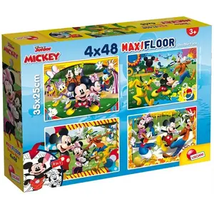 Пазл Lisciani Disney Maxifloor 48 шт Mickey 350x250 мм, 5+ лет