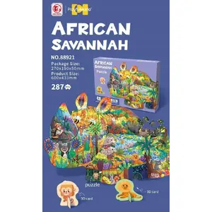 Ramiz Zestaw Puzzli 287 эл. набор пазлов Safari Photo 1