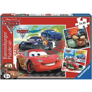 Пазл Ravensburger 3×49 деталей — Auta 2 (2011) 092819