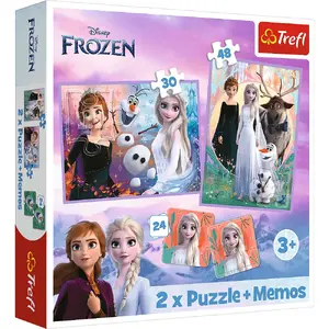 Пазл TREFL Disney Frozen — 48 элементов, ширина 275 мм, мультфильм, 3+ лет