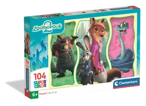 Пазл Clementoni Zootopia 2 SuperColor 104 элемента 25081