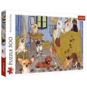 Пазл TREFL Puzzle 500 — «Pokój van Gogha Psia Rewolucja», 500 элементов