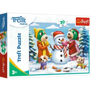 Пазл TREFL 18300 — 30 деталей, мультяшный, 270×200 мм, от 3 лет