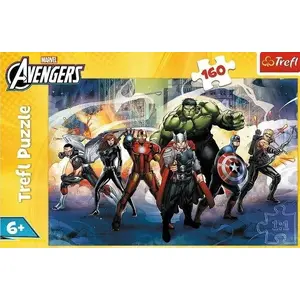 Пазл TREFL PUZZLE 160 Supermoce Disney Avengers 15428 — 160 деталей, детский пазл