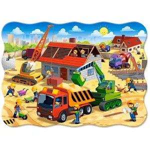 Jigsaw Puzzle Castorland House in Construction 30 pcs, children, 320 mm width