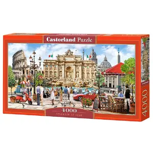 Пазл Castorland Splendor of Rome 4000 шт — 1380×680 мм, возраст 9+