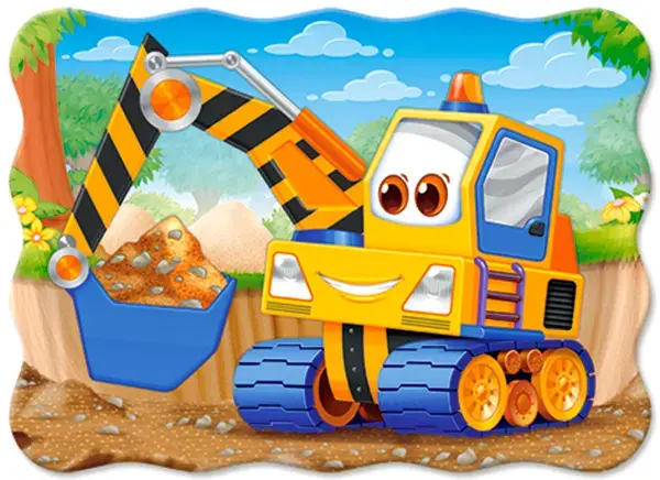 Puzzle Castorland Yellow Digger 30 pcs Photo 2