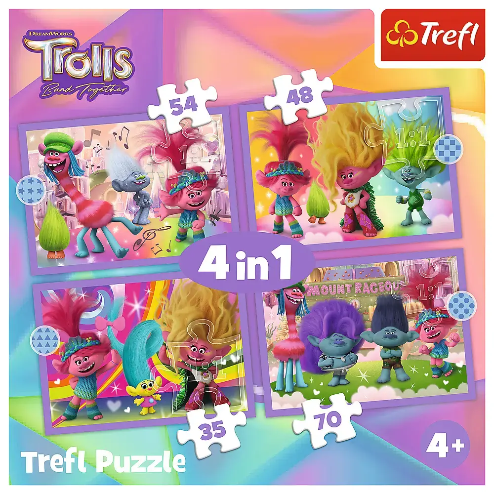 Пазл TREFL Trolls Adventures 54 шт Photo 6