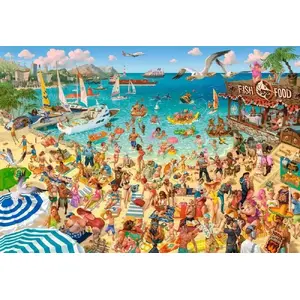 Jigsaw Puzzle Castorland 1000 pieces — Fun by the Sea (Castorland)