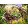 Castorland Dinosaur Battle jigsaw puzzle 180 pcs Photo 2