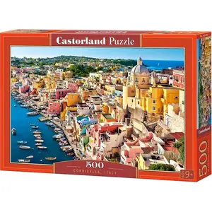 Jigsaw Puzzle Castorland 500 pieces Coricella, Italy - scenic coastal illustration