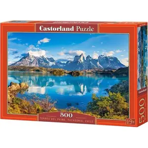 Jigsaw Puzzle Castorland 500 pieces — Torres Del Paine, Patagonia, Chile