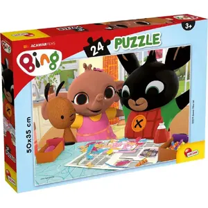 Lisciani Puzzle Plus 24 Bing 3 – детский пазл на 24 элемента от Lisciani