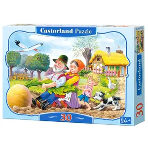 Пазл Castorland Big Turnip, 30 элементов, мультфильм, 320×230 мм
