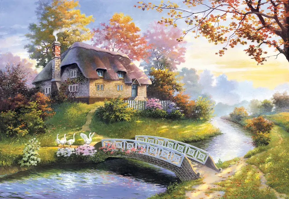 Пазл Castorland Cottage 1500 деталей Photo 2