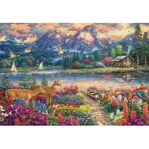 Puzzle Castorland 1500 pieces — Spring Mountain Majesty, GXP-872608