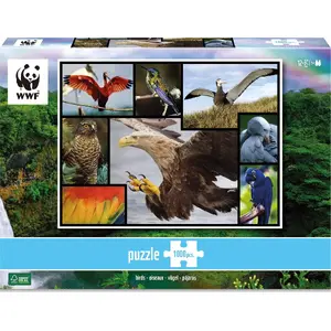 Puzzle set KRUPS Ambassador Birds 1000 pieces – educational jigsaw puzzle for adults and teens
