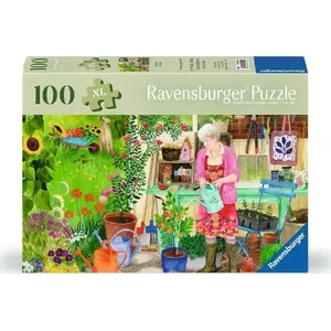 Jigsaw Puzzle Ravensburger Puzzle XL Ogród — 100 pieces, oversized pieces