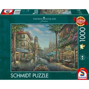 Jigsaw Puzzle Schmidt Spiele Spanish Café — 1000 pieces, 693 mm width