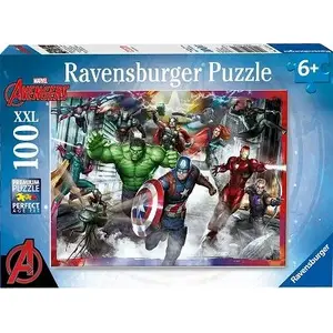 Пазл Ravensburger Avengers Zgromadzenie XXL — 100 деталей, крупный формат