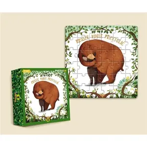 Jigsaw Puzzle Ezop 36 Pieces — 'Please Hug Me' (Children's Educational Puzzle)