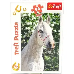 Puzzle TREFL 54 pcs model 19726 — children's mini jigsaw with horse illustrations