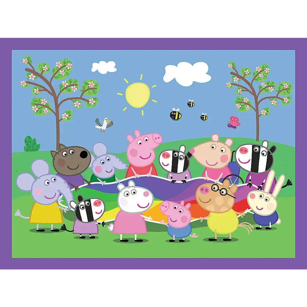 TREFL Peppa Pig Happy Moments with — 30 gab. puzle Photo 2