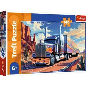 Пазл (jigsaw) TREFL 15413 — 160 деталей, тема «Транспорт», ширина 410 мм, 6+