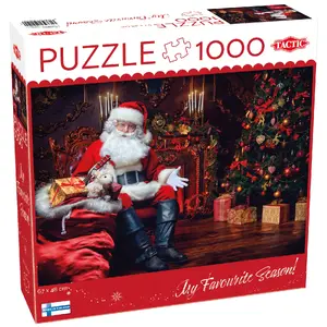 Пазл TACTIC Tactic Puzzle Lovers Santa's Surprise — 1000 деталей, 250×250 мм