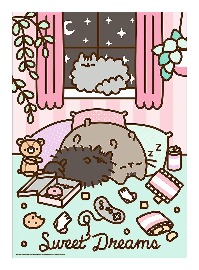 Puzle TREFL Premium Plus Pusheen 1000 gab. Photo 2