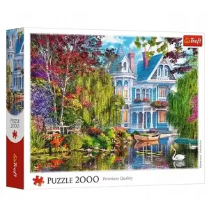 Пазл TREFL PUZZLE 2000 Dom nad jeziorem 27129 — 2000 элементов